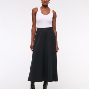 Abercrombie & Fitch Black A-Line Skirt